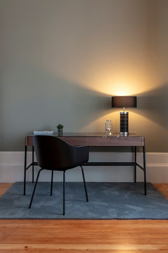 BOUVET DESK SAHARA - Rectangular wooden and marble desk with drawers by Maami Home - view 3